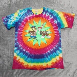 Vintage Bugs Bunny Taz Tie Dye T-Shirt 1993 Size M?